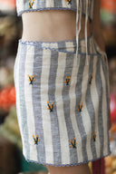 Wrap it up Skirt - Cloud Burst