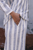 Stride and Glide Pants- Blue Stripe