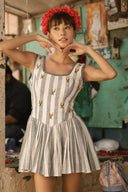 Petal Play Skater Dress