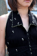 Flower Power Top-Black