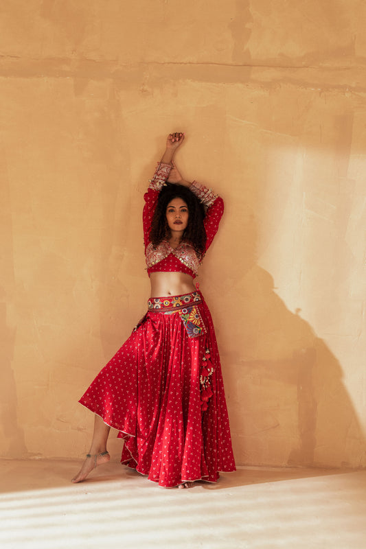 Crimson Craft 1.2 (Lehenga)