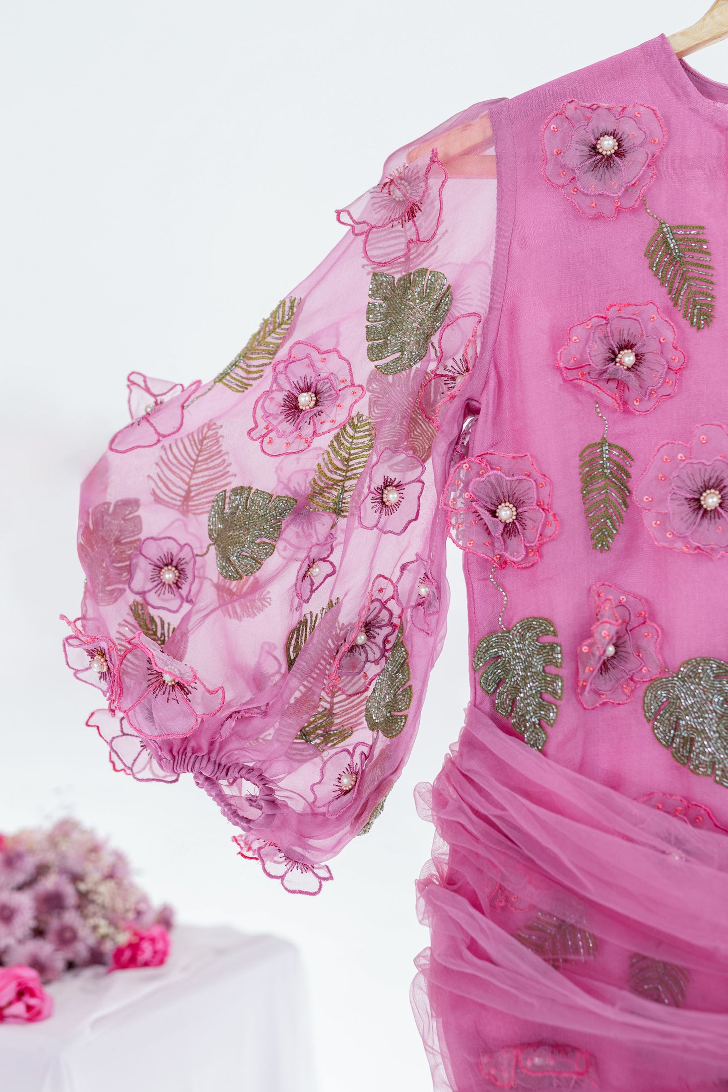 Fuschia Garden Wrap