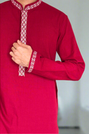 Ruby Horizon Kurta