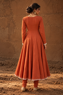 Vasudha Handwoven Anarkali