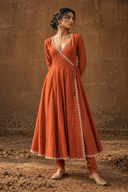 Vasudha Handwoven Anarkali