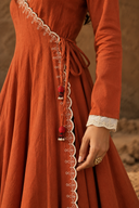 Vasudha Handwoven Anarkali