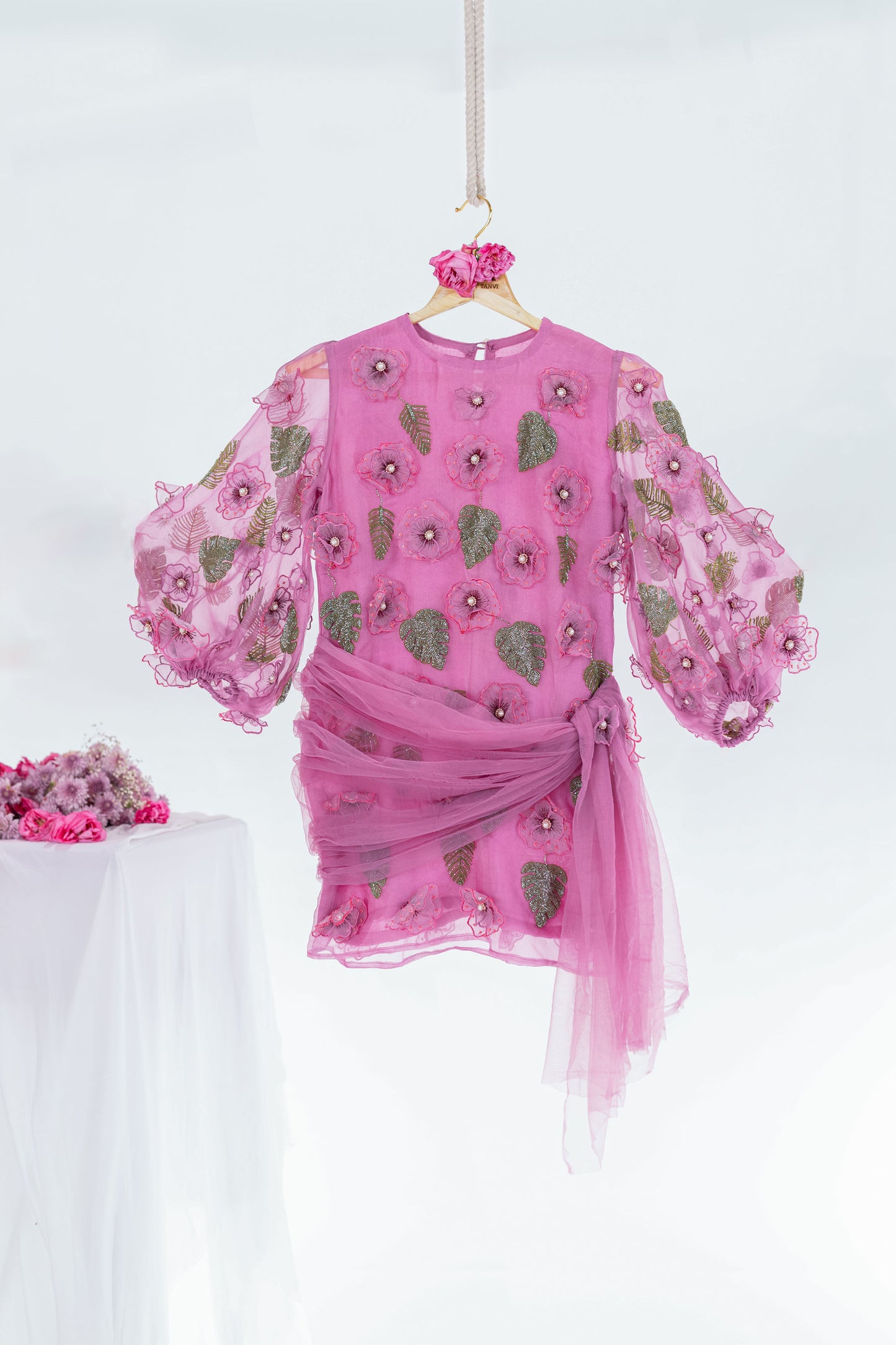 Fuschia Garden Wrap