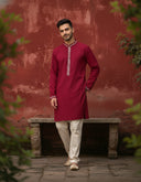 Ruby Horizon Kurta