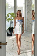 Hold Me Close Dress - Ice Blue