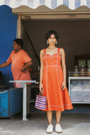 Game On Dress- Orange