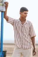 Maroon Threadline Shirt – Maroon Thin Stripe