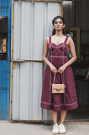 Game On Dress- Maroon