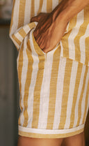Solar Flick Shorts – Yellow Stripe
