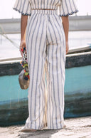 Breeze Walker Pants- NavyStripe