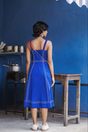 Game On Dress- Royal Blue