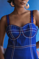 Game On Dress- Royal Blue