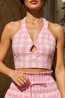 Sorrento Gingham Top