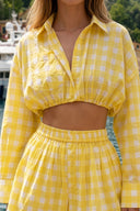 Yacht Hour Crop Shirt